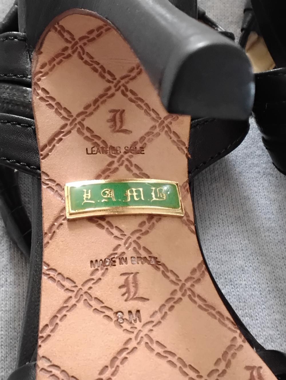 L.A.M.B By Gwen Stefani Strappy Heels Size 8 - Picture 7 of 10